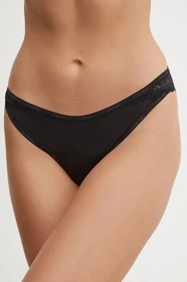 Calvin Klein Underwear brazyliany kolor czarny z koronki 000QF7829E