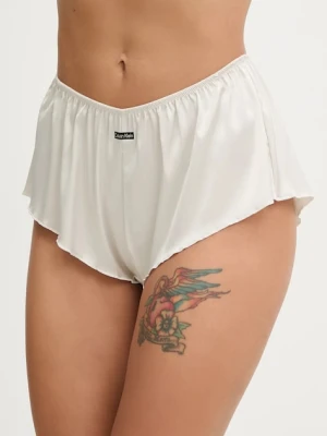 Calvin Klein Underwear damskie kolor beżowy satynowa LV00QF8395
