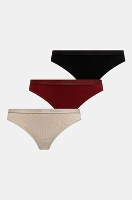 Calvin Klein Underwear figi 3-pack kolor czarny 000QD5243E