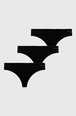 Calvin Klein Underwear figi 3-pack kolor czarny