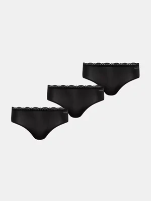 Calvin Klein Underwear figi 3-pack kolor czarny LV00QD5302