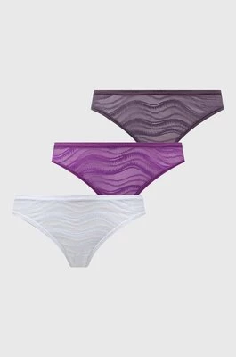 Calvin Klein Underwear figi 3-pack z koronki