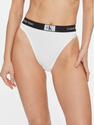 Calvin Klein Underwear Figi brazylijskie High Waist Brazilian 000QF7223E Biały