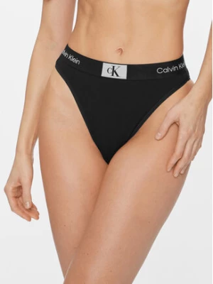 Calvin Klein Underwear Figi brazylijskie High Waist Brazilian 000QF7223E Czarny