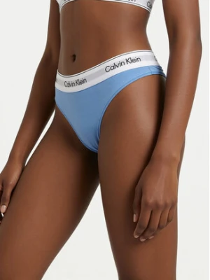 Calvin Klein Underwear Figi brazylijskie LV00QF8522 Błękitny