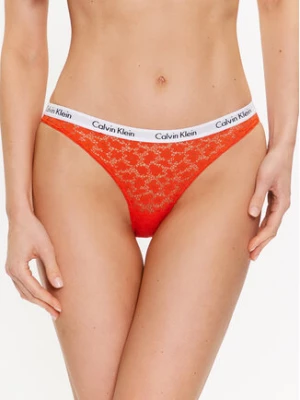 Calvin Klein Underwear Figi klasyczne 000QD3860E Pomarańczowy