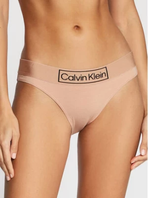Calvin Klein Underwear Figi klasyczne 000QF6775E Beżowy