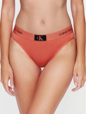 Calvin Klein Underwear Figi klasyczne 000QF7222E Pomarańczowy