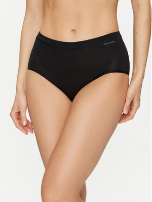 Calvin Klein Underwear Figi klasyczne z wysokim stanem 000QD5173E Czarny