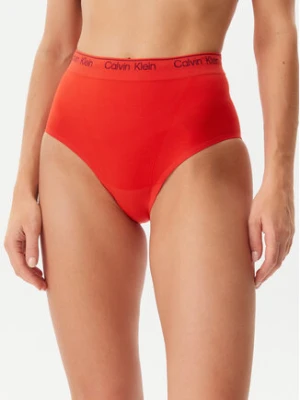 Calvin Klein Underwear Figi klasyczne z wysokim stanem LV00QF8282 Czerwony