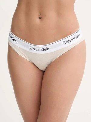 Calvin Klein Underwear figi kolor beżowy 0000F3787E