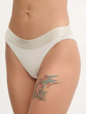 Calvin Klein Underwear figi kolor beżowy 000QF7999E