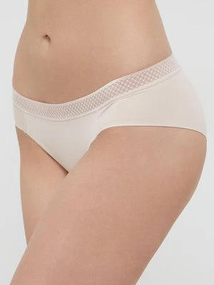 Calvin Klein Underwear Figi kolor beżowy