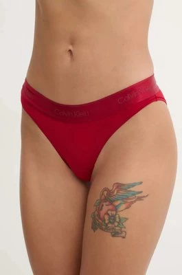 Calvin Klein Underwear figi kolor bordowy 000QF7999E