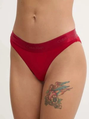 Calvin Klein Underwear figi kolor bordowy 000QF7999E