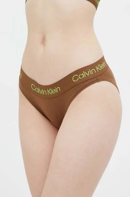 Calvin Klein Underwear figi kolor brązowy