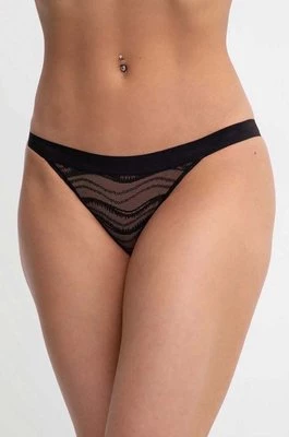 Calvin Klein Underwear figi kolor czarny transparentne 000QF7720E