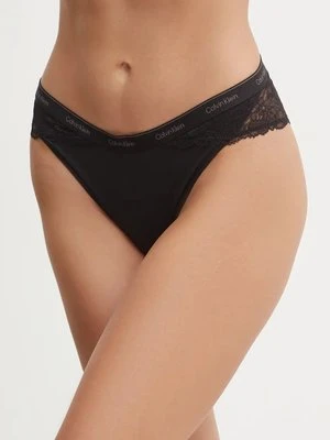 Calvin Klein Underwear figi kolor czarny transparentne 000QF7979E