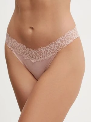 Calvin Klein Underwear figi kolor różowy z koronki 000QF7930E