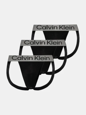 Calvin Klein Underwear jockstrap 3-pack męskie kolor czarny LV00NB4121
