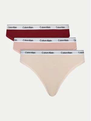 Calvin Klein Underwear Komplet 3 par fig klasycznych 000QD5207E Kolorowy