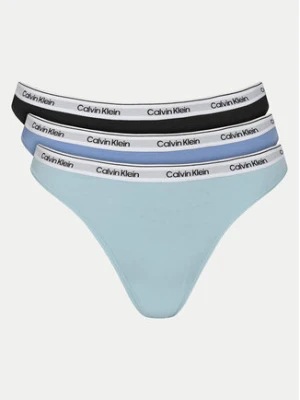 Calvin Klein Underwear Komplet 3 par fig klasycznych 000QD5207E Kolorowy