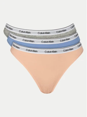 Calvin Klein Underwear Komplet 3 par fig klasycznych 000QD5207E Kolorowy