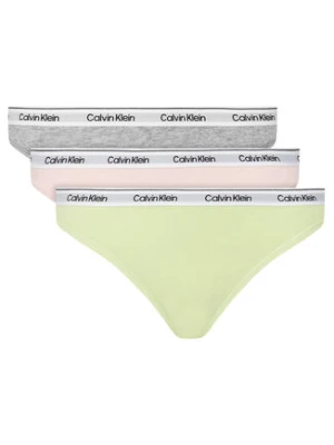 Calvin Klein Underwear Komplet 3 par fig klasycznych 000QD5207E Kolorowy