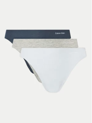 Calvin Klein Underwear Komplet 3 par fig klasycznych Bikini 3Pk 000QD5200E Kolorowy