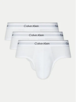 Calvin Klein Underwear Komplet 3 par slipów LV00NB4388 Biały