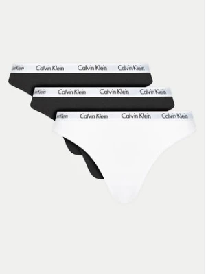 Calvin Klein Underwear Komplet 3 par stringów 000QD3587E Kolorowy