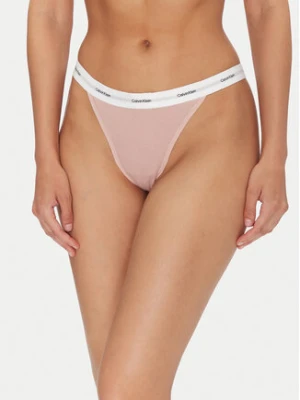 Calvin Klein Underwear Komplet 3 par stringów LV00QD5308 Różowy