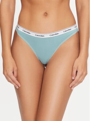 Calvin Klein Underwear Komplet 3 par stringów Thong 3Pk 000QD5209E Kolorowy