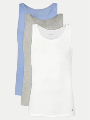 Calvin Klein Underwear Komplet 3 tank topów LV00NB4036 Kolorowy Slim Fit