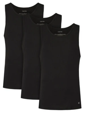 Calvin Klein Underwear Komplet 3 tank topów Tank 3Pk LV00NB4184 Czarny Slim Fit