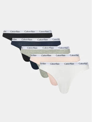 Calvin Klein Underwear Komplet 5 par fig klasycznych 000QD3586E Kolorowy