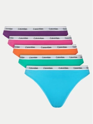 Calvin Klein Underwear Komplet 5 par fig klasycznych 000QD5208E Kolorowy