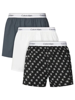 Calvin Klein Underwear Komplet bokserek LV00NB4267 Biały