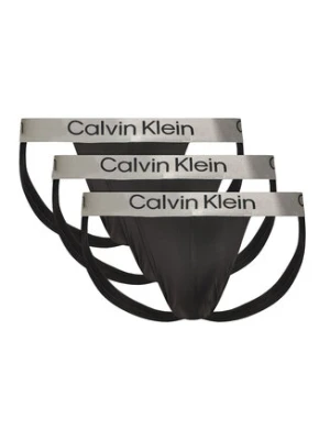 Calvin Klein Underwear Komplet slipów Jock Strap LV00NB4121 Czarny