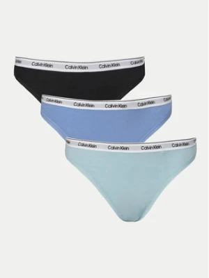 Calvin Klein Underwear Komplet stringów 000QD5209E Kolorowy