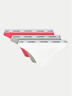 Calvin Klein Underwear Komplet stringów 000QD5209E Kolorowy