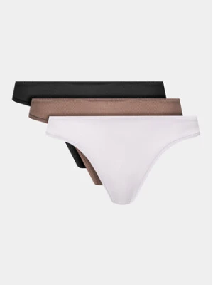 Calvin Klein Underwear Komplet stringów 000QD5220E Kolorowy