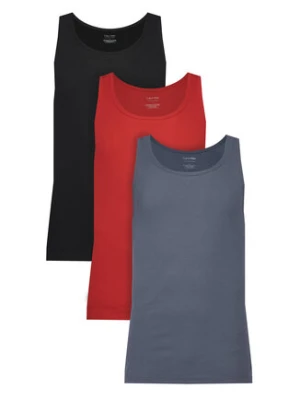 Calvin Klein Underwear Komplet tank topów LV00NB4036 Kolorowy Slim Fit