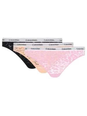 Calvin Klein Underwear Koronkowe figi 3-pack