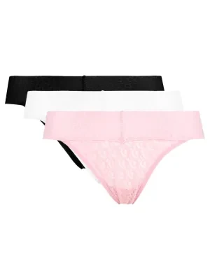 Calvin Klein Underwear Koronkowe figi 3-pack