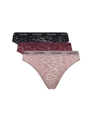Calvin Klein Underwear Koronkowe figi 3-pack