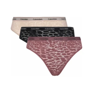 Calvin Klein Underwear Koronkowe figi brazylijskie 3-pack