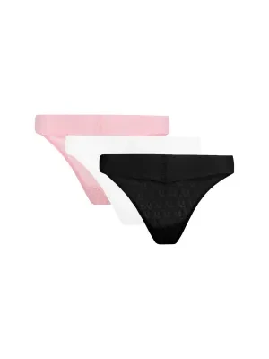 Calvin Klein Underwear Koronkowe stringi 3-pack