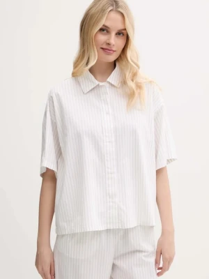 Calvin Klein Underwear koszula piżamowa bawełniana kolor biały 000QS7314E