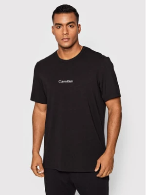 Calvin Klein Underwear Koszulka piżamowa 000NM2170E Czarny Relaxed Fit